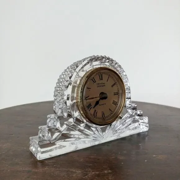 Godinger Vintage Crystal Clock - Picture 4 of 7